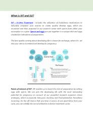 What is IVF and IUI?