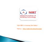 BIM Training Online course by NIBT industry experts