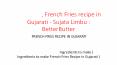 ફ્રેન્ચ ફ્રાઈ , French Fries recipe in Gujarati - Sujata Limbu : BetterButter PowerPoint PPT Presentation