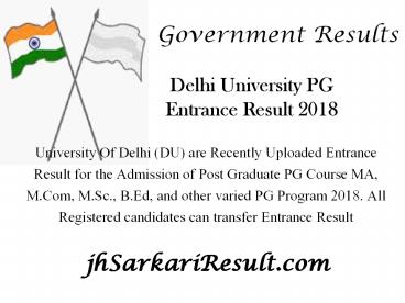 Government Results (1)