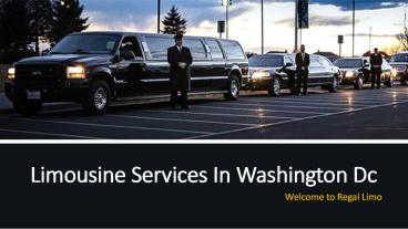 Sedan Services In Virginia