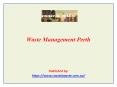 Waste Management Perth PowerPoint PPT Presentation