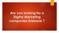 How Digital Marketing Companies in Brisbane work for you ? PowerPoint PPT Presentation