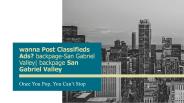 Backpage San Gabriel Valley| Backpage San Gabriel Valley