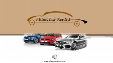Pune to Mumbai Airport Cab - Allied Car Rental