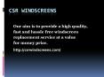 Affordable and reliable windscreen repair PowerPoint PPT Presentation
