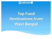 Top Food Destination of West Bengal