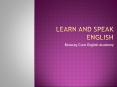 Learn and Speak English at Boracay Coco English Academy PowerPoint PPT Presentation
