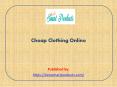 Cheap Clothing Online