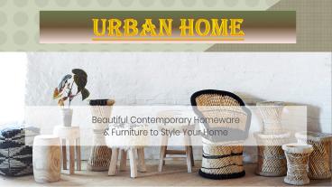 Urban Home