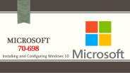 70-698 VCE Dumps