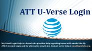 My AT&T Account Login
