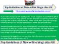 Top Guidelines of New online bingo sites UK PowerPoint PPT Presentation