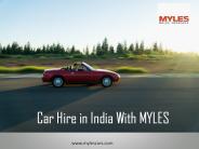 Car Rental Services in India - Myles
