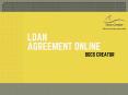 Loan Agreement Online PowerPoint PPT Presentation