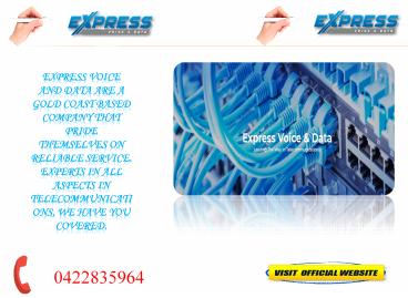 Computer Cabling Services Gold Coast