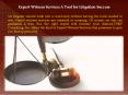 Expert Witness Services: A Tool for Litigation Success PowerPoint PPT Presentation