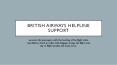 British airways helpline support PowerPoint PPT Presentation