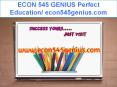 ECON 545 GENIUS Perfect Education/ econ545genius.com PowerPoint PPT Presentation