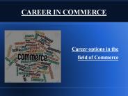 CAREER IN THE FIELD OF COMMERCE (1)