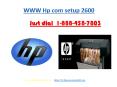 www hp com setup 2600 (7) PowerPoint PPT Presentation