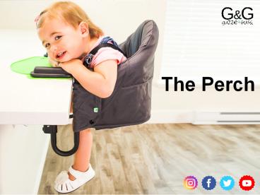 Guzzie+guss Perch Hook-on High Chair