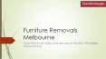 moving services Melbourne PowerPoint PPT Presentation