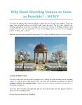 Why Book Wedding Venues As Soon As Possible? - WCWV PowerPoint PPT Presentation