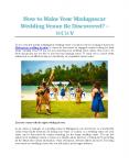 How to Make Your Madagascar Wedding Venue Be Discovered? – WCWV PowerPoint PPT Presentation