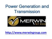 Power Generation and Transmission - www.merwingroup.com (2)