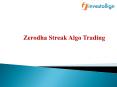Zerodha Streak Algo Trading - Investallign PowerPoint PPT Presentation