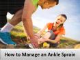 How to Manage an Ankle Sprain PowerPoint PPT Presentation