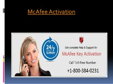 Mcafee Card Activate- mcafee.com/activate