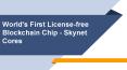 World's First License-free Blockchain Chip - Skynet Cores PowerPoint PPT Presentation