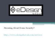 Stressing About Home Security?