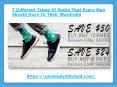 7 Different Types Of Socks PowerPoint PPT Presentation