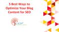 5 Best Ways to Optimize Your Blog Content for SEO PowerPoint PPT Presentation