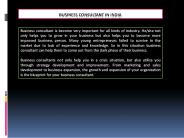Best Business Consultant in India