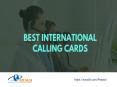 Best International calling cards - EZcalls PowerPoint PPT Presentation