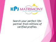 Best Matrimony In Tamilnadu - KPJ Matrimony