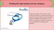 Patient Survey Companies