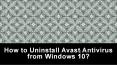 How to Uninstall Avast Antivirus from Windows 10? PowerPoint PPT Presentation