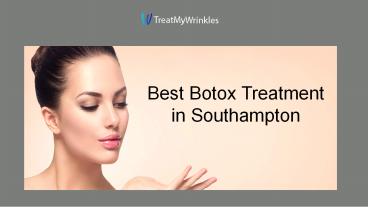 Best Botox Treatment in Southampton