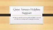 Qatar Airways helpline support