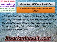 Aiims nursing officer admit card 2018 (1)