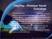 Premium Travel Concierge – Clay Play