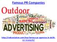 Find the best famous pr companies in India PowerPoint PPT Presentation