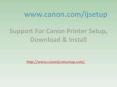 Download and Install Canon ijsetup @ www.canon.com/ijsetup PowerPoint PPT Presentation