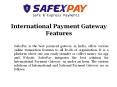 International Payment Gateway Features PowerPoint PPT Presentation