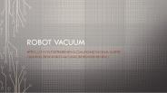 Robot Vaccum Cleaner
